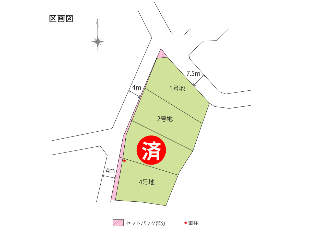 ポコタウン永犬丸Ⅶ　区画図.png